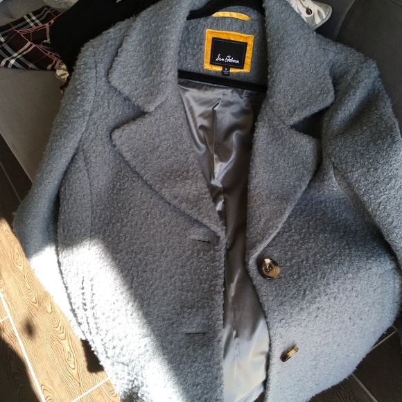 Sam EdelmanWomen's Brushed Coat - Aspen Blue - Picture 8 of 9